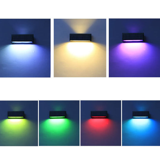 SolarSlope | Schräge LED-Wandleuchte für den Patio