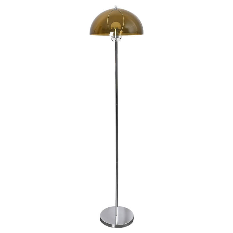 LightBloom | Nordic Vintage Acryl Klar Dom 1-Licht Stehlampe