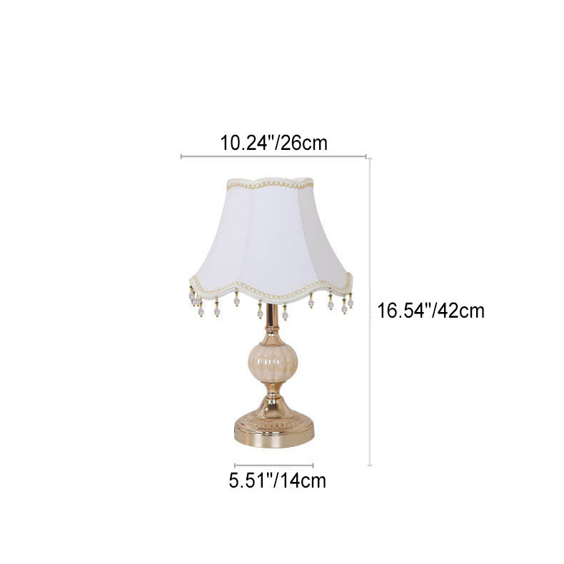 ViennaBloom | Goldene Blumentischlampe mit Stil
