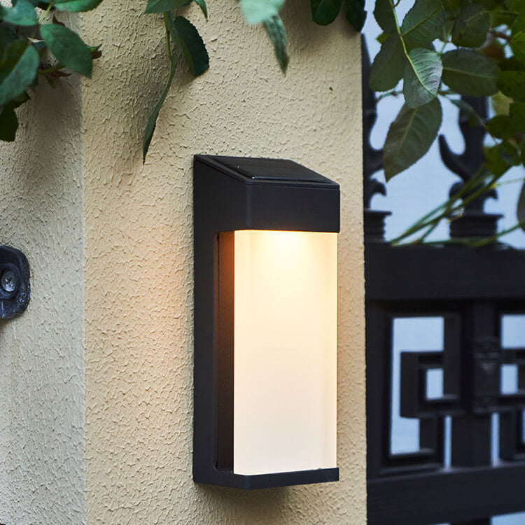 SolaraCube | Quadratische LED-Wandleuchte für Außen