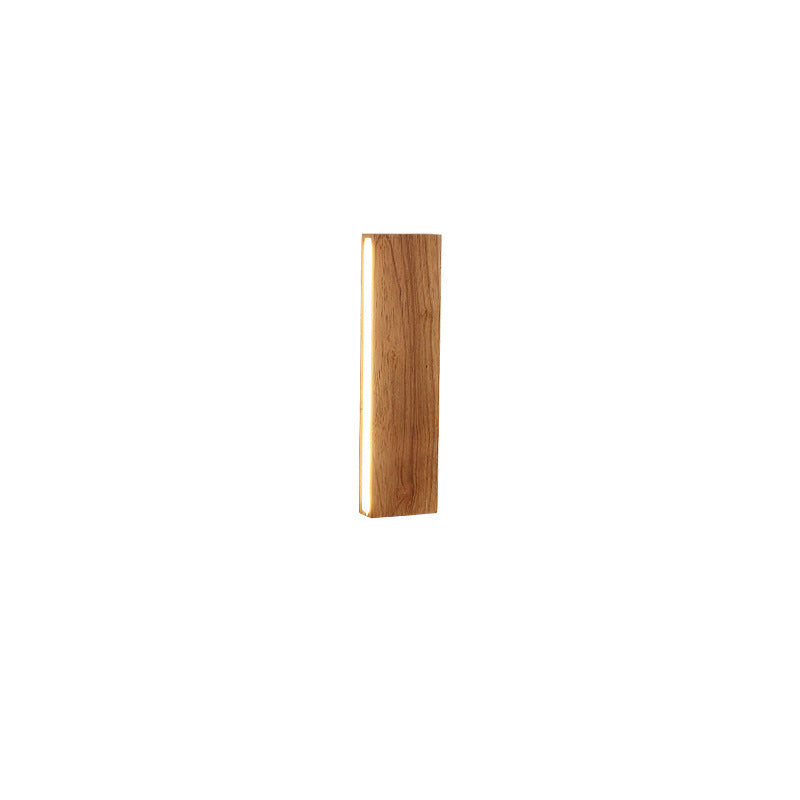 OakBeam | Einfache Wandleuchte aus massivem Holz mit LED