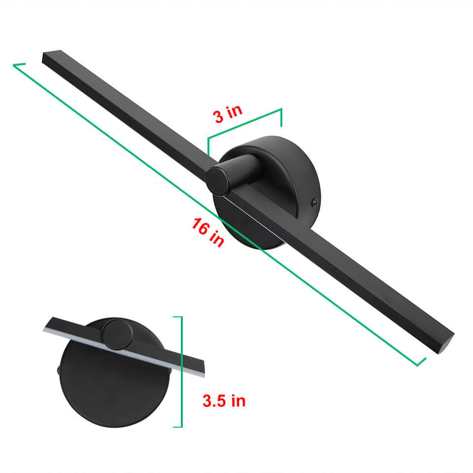 AlumaGlow | Wandlampe mit langem LED-Lichtstreifen