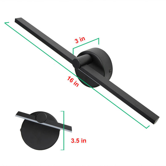 AlumaGlow | Wandlampe mit langem LED-Lichtstreifen