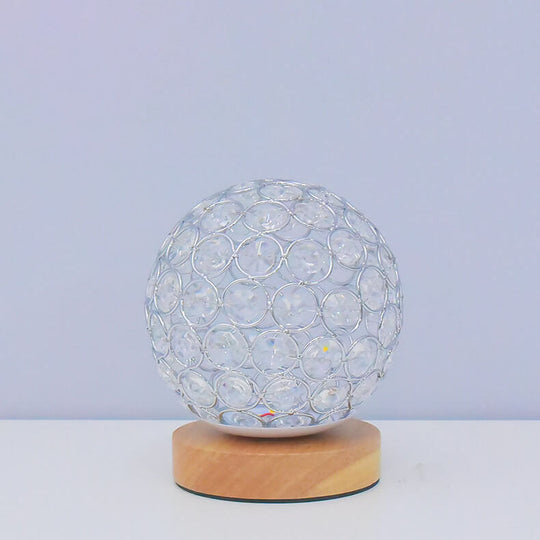 AuraDot | Moderne Minimalistische Runde Tischlampe