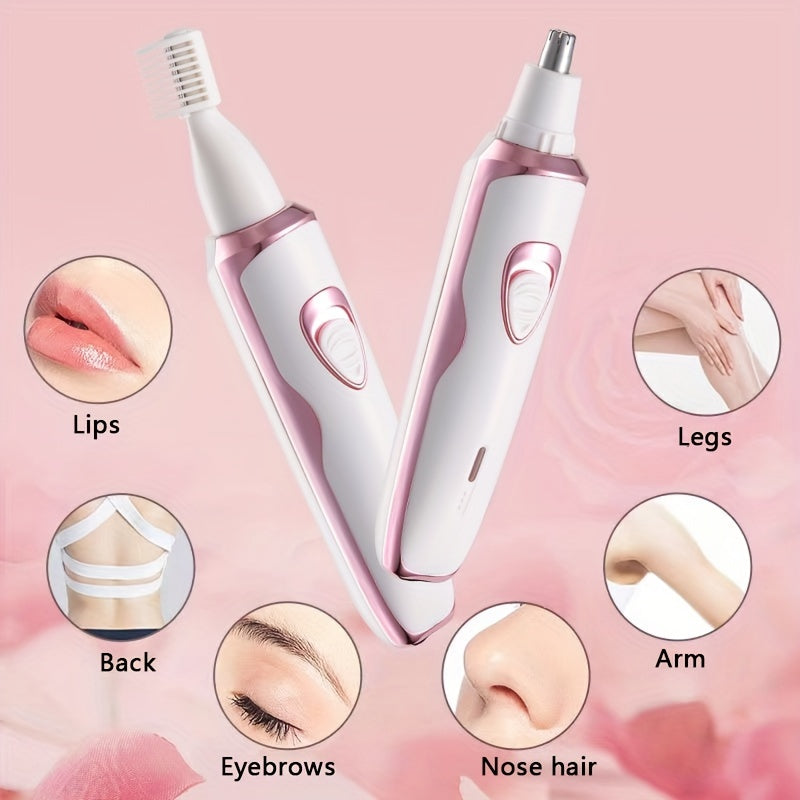 SoftSilk | Rasierer für Frauen - Tragbar, wiederaufladbar und sanftes Grooming