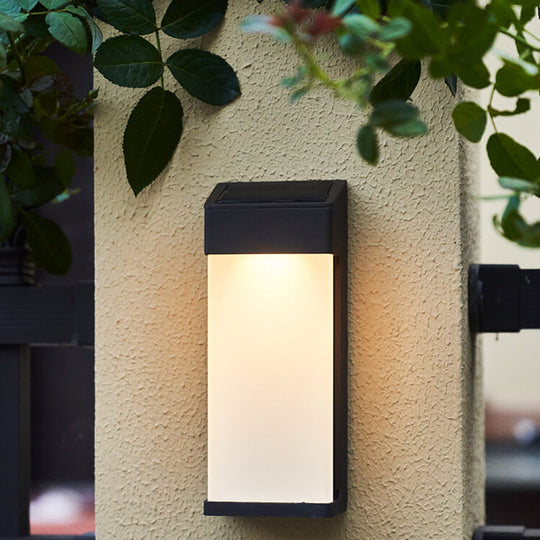 SolaraCube | Quadratische LED-Wandleuchte für Außen
