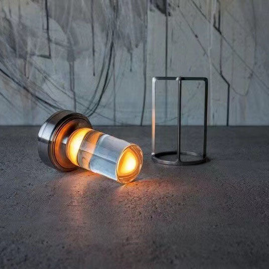 BronzaLight | Wiederaufladbare Acryl Nachttischlampe