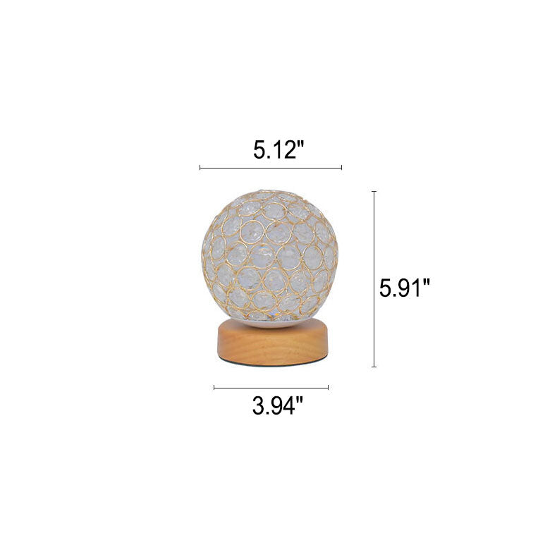 AuraDot | Moderne Minimalistische Runde Tischlampe