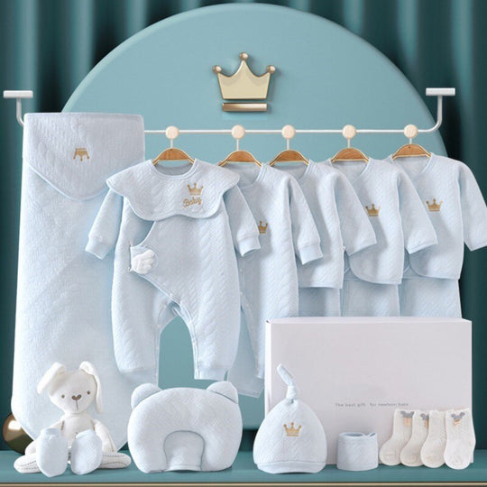 BabyBliss | Luxus Geschenkbox für Neugeborene – Weich & Komplett