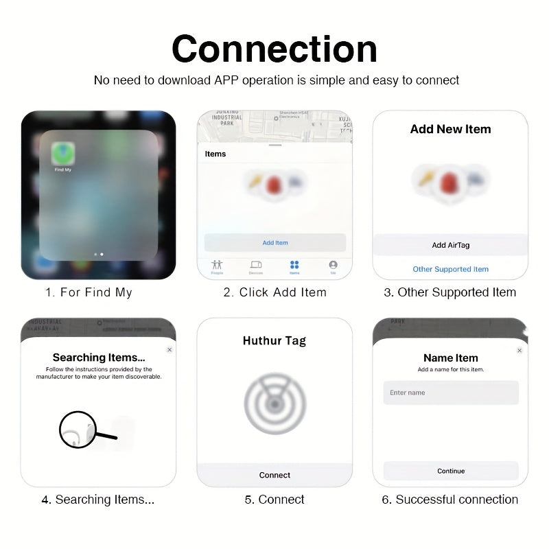 TrackSlim | Wallet-Tracker – Ultra-Dünn & Find My Kompatibel
