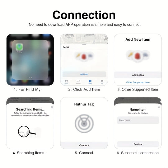 TrackSlim | Wallet-Tracker – Ultra-Dünn & Find My Kompatibel