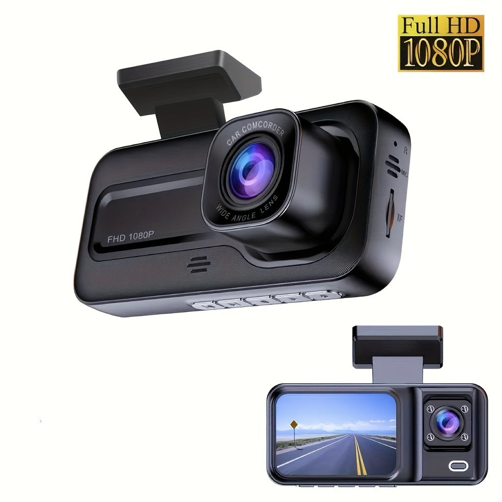 TriCam | 1080P Dash Cam – Front-, Kabinen- & Rückaufzeichnung