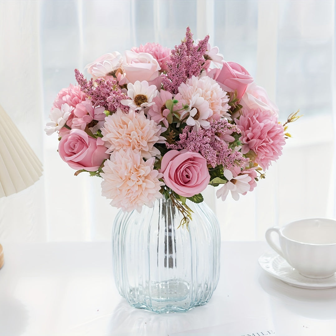 PetalArt | Kunstrosenstrauß – Vintage-Look & vielseitig