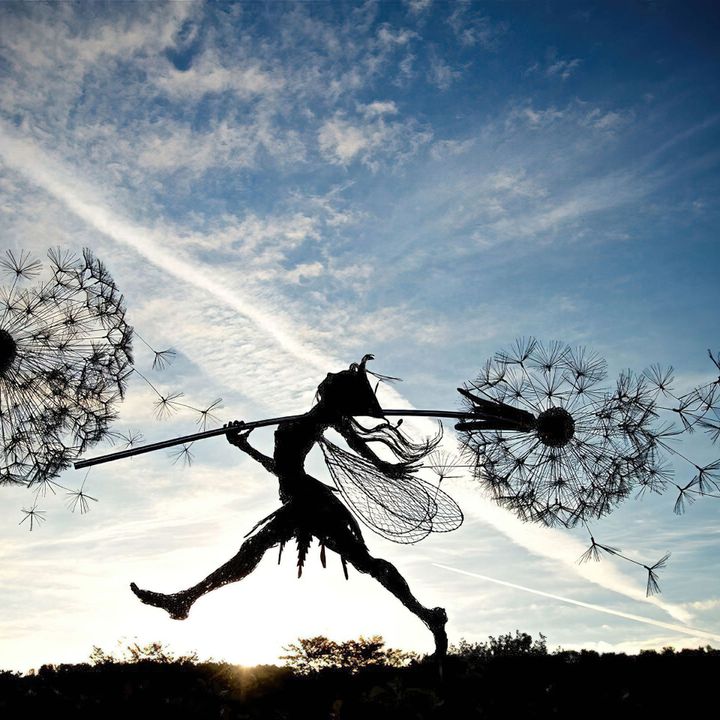 MythiLeaf | Magische Feenskulpturen für Ihren Bauerngarten