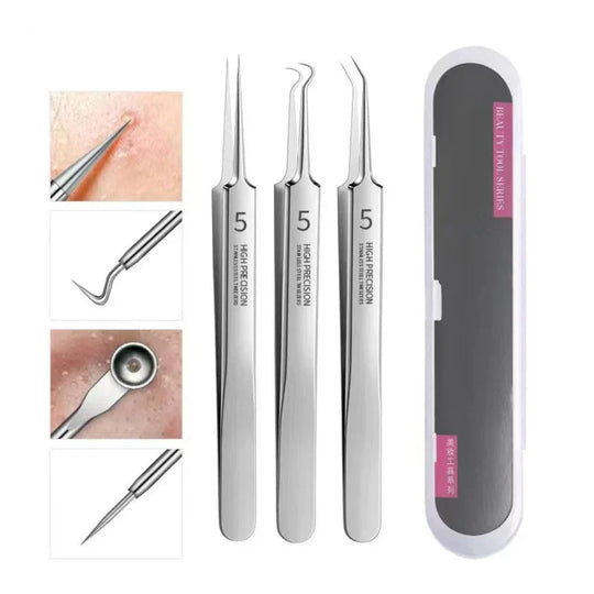 PoreSharp | Präzise Pinzetten für Mitesser & Whiteheads