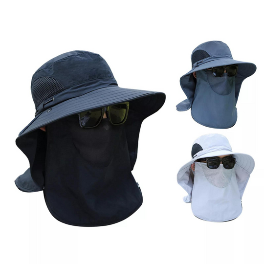 ShadeMate | Leichter Sonnenhut mit breiter Krempe