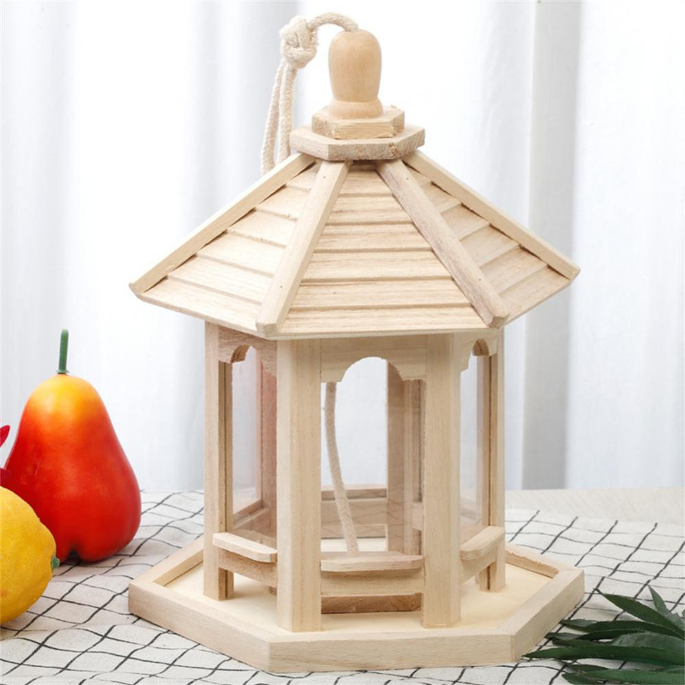 FeatherView | Holz Transparenter Haushaltsvogelhaus