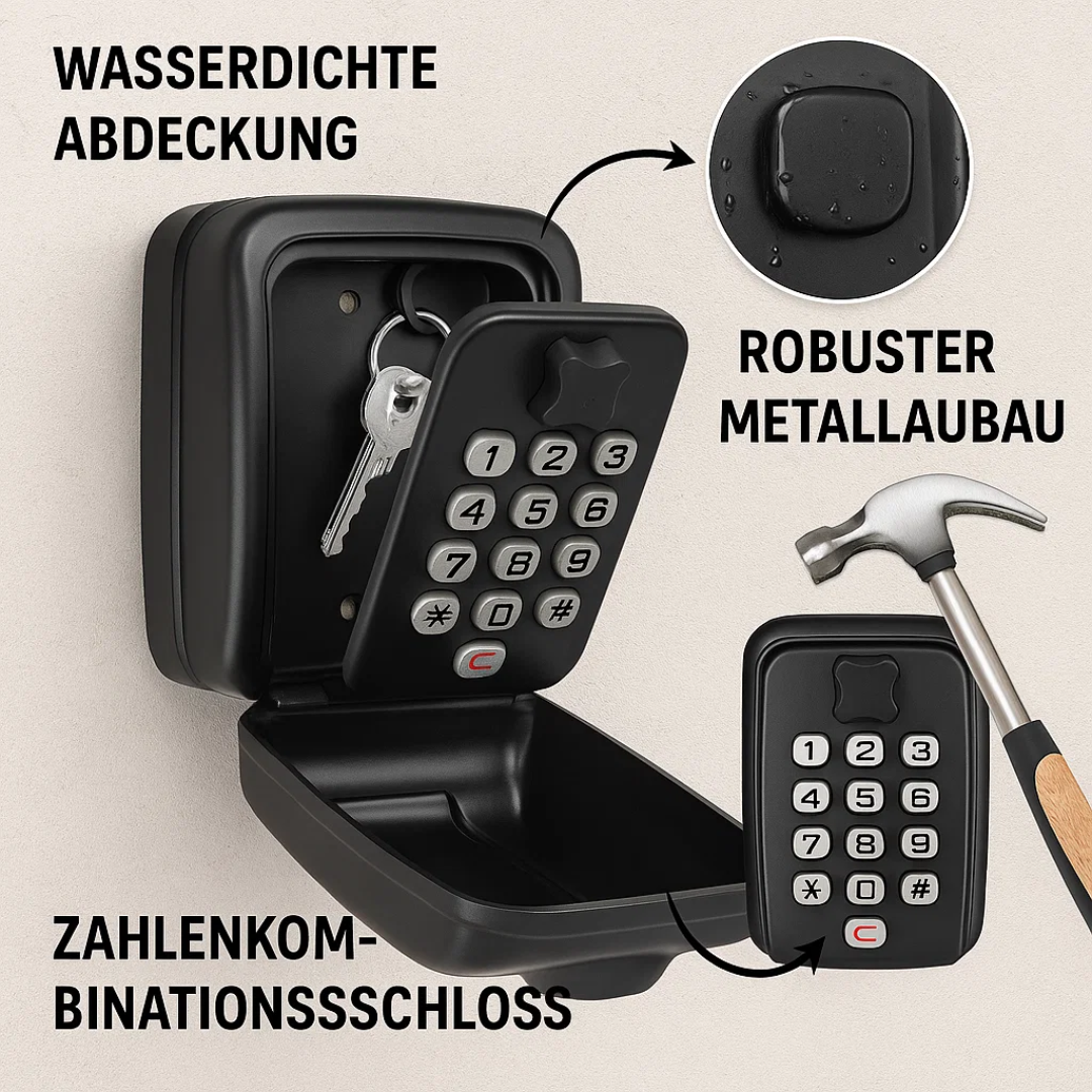 KeyGuard | Outdoor-Schlüsselsafe Schlüsselbox