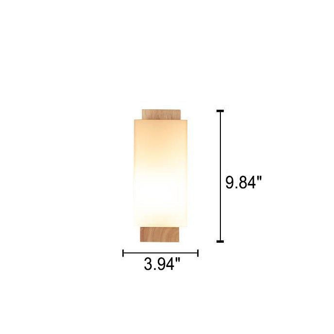 GlowTimber | Quadrat-Design mit natürlicher Ausstrahlung