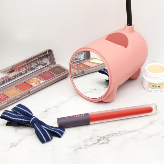 LumoBun | Kreative LED Tischlampe mit Stifthalter