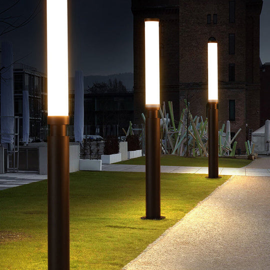 PathBeam | Moderne Acryl wasserdichte kreative Lippenstift-Design LED Außenrasenstehlampe