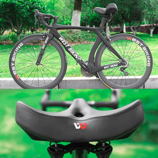 ComfortRide | Bequemer Fahrradsattel – Druckentlastende Polsterung