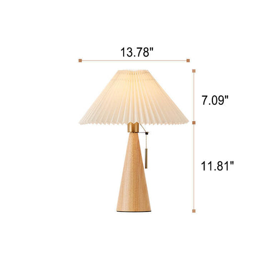 HikariGlow | Vintage Stofflampe im Zen-Stil