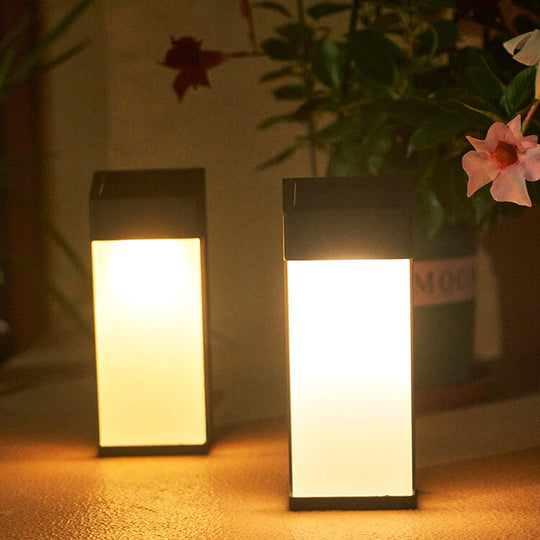 SolaraCube | Quadratische LED-Wandleuchte für Außen