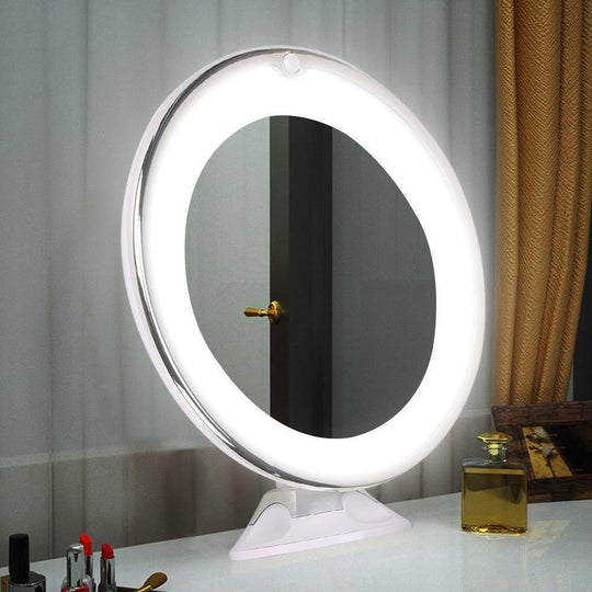 BeautyPro | 10x Vergrößerung LED Schminkspiegel mit Beleuchtung