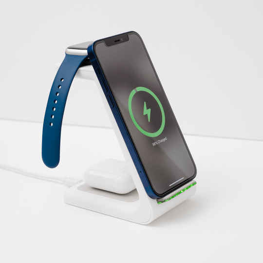 PowerDock | Ladestation – All-in-One Schnelllösung für Apple & Samsung