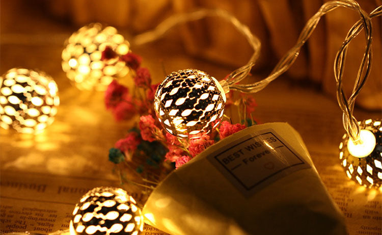 MiraGlow | Orientalische LED-Lichterkette mit Solarbetrieb