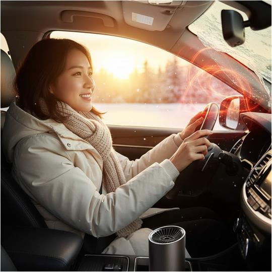 QuickWarm | Auto-Heizgebläse - Sofortige Heizung & Windschutzscheibe klar