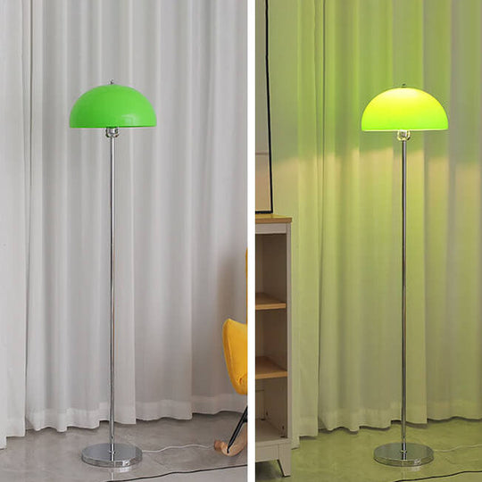 LightBloom | Nordic Vintage Acryl Klar Dom 1-Licht Stehlampe