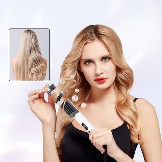 GlossCurl | 2-in-1 Lockenstab & Glätteisen