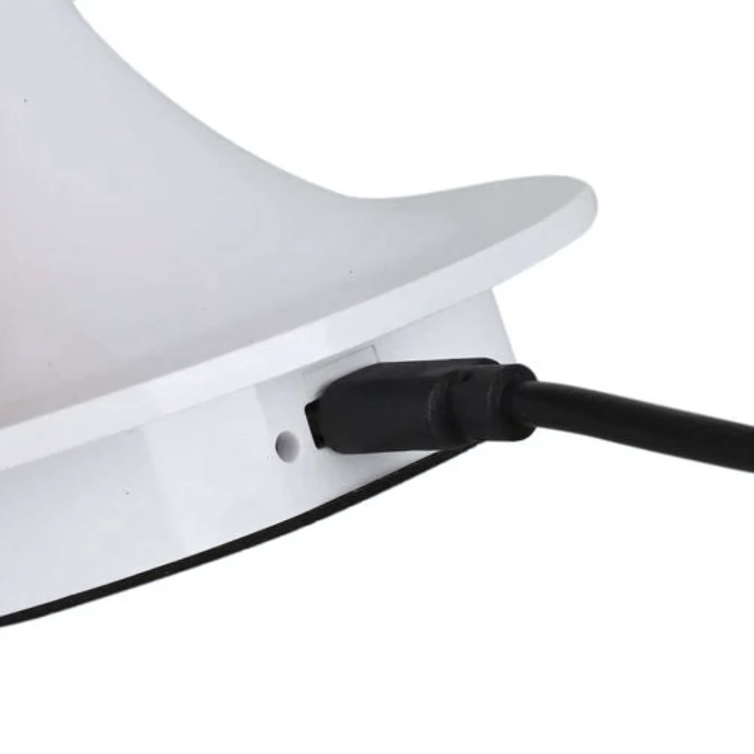 NordicLume | Pilzlampe LED Tischlampe mit Akku & kabellosem Design für Zuhause