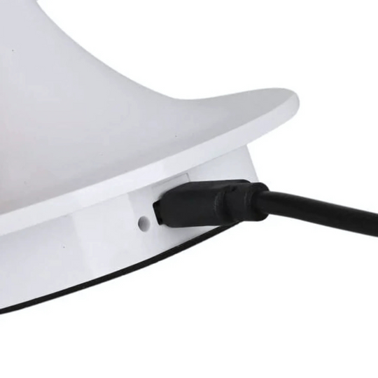 NordicLume | Pilzlampe LED Tischlampe mit Akku & kabellosem Design für Zuhause
