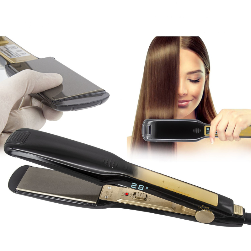 EliteHeat | Titanium Glätteisen & Lockenzange mit digitaler Anzeige