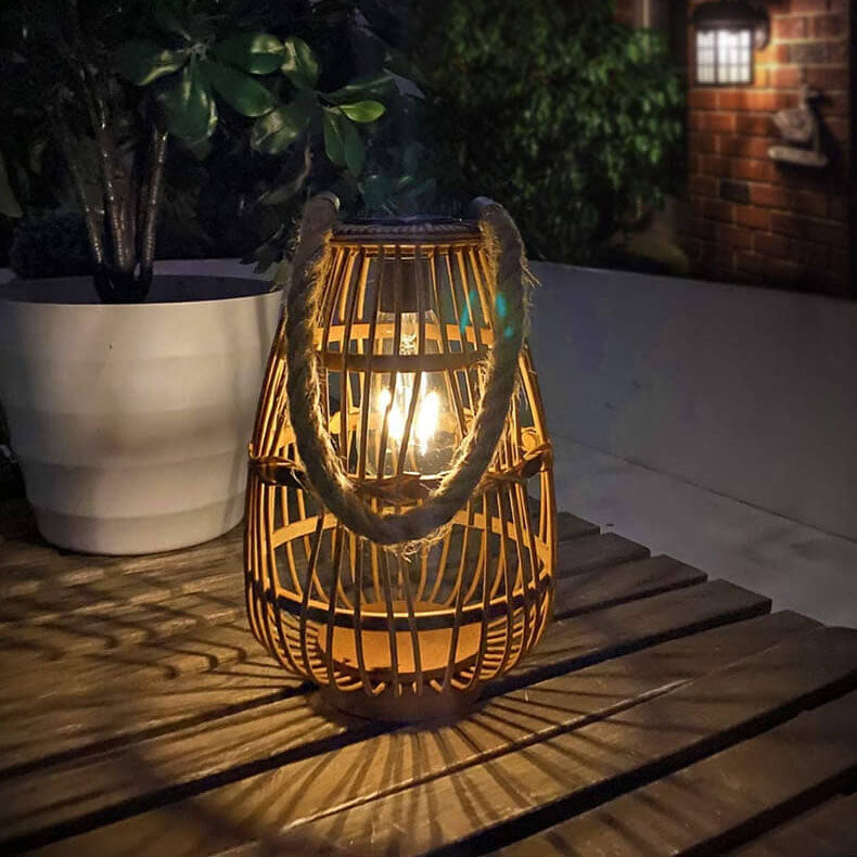 AmberLoom | Natürliche Solarleuchte für Garten & Terrasse