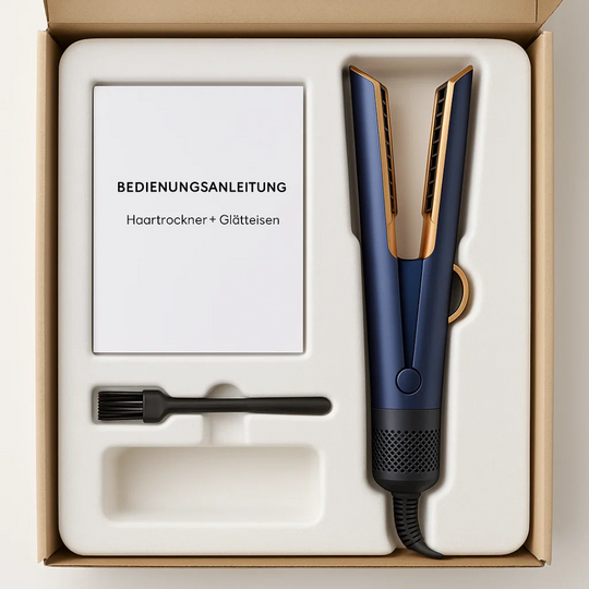 StraightStyler | 2-in-1 Föhn- und Glätteisen für müheloses Haarestyling
