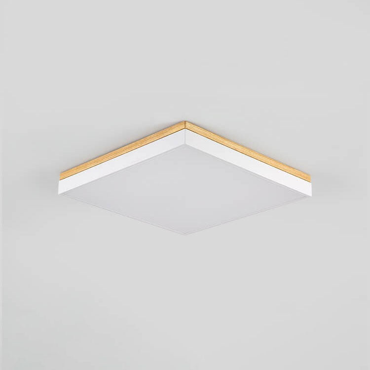 WoodForma | Schlichte LED-Holzdeckenleuchte in Naturform