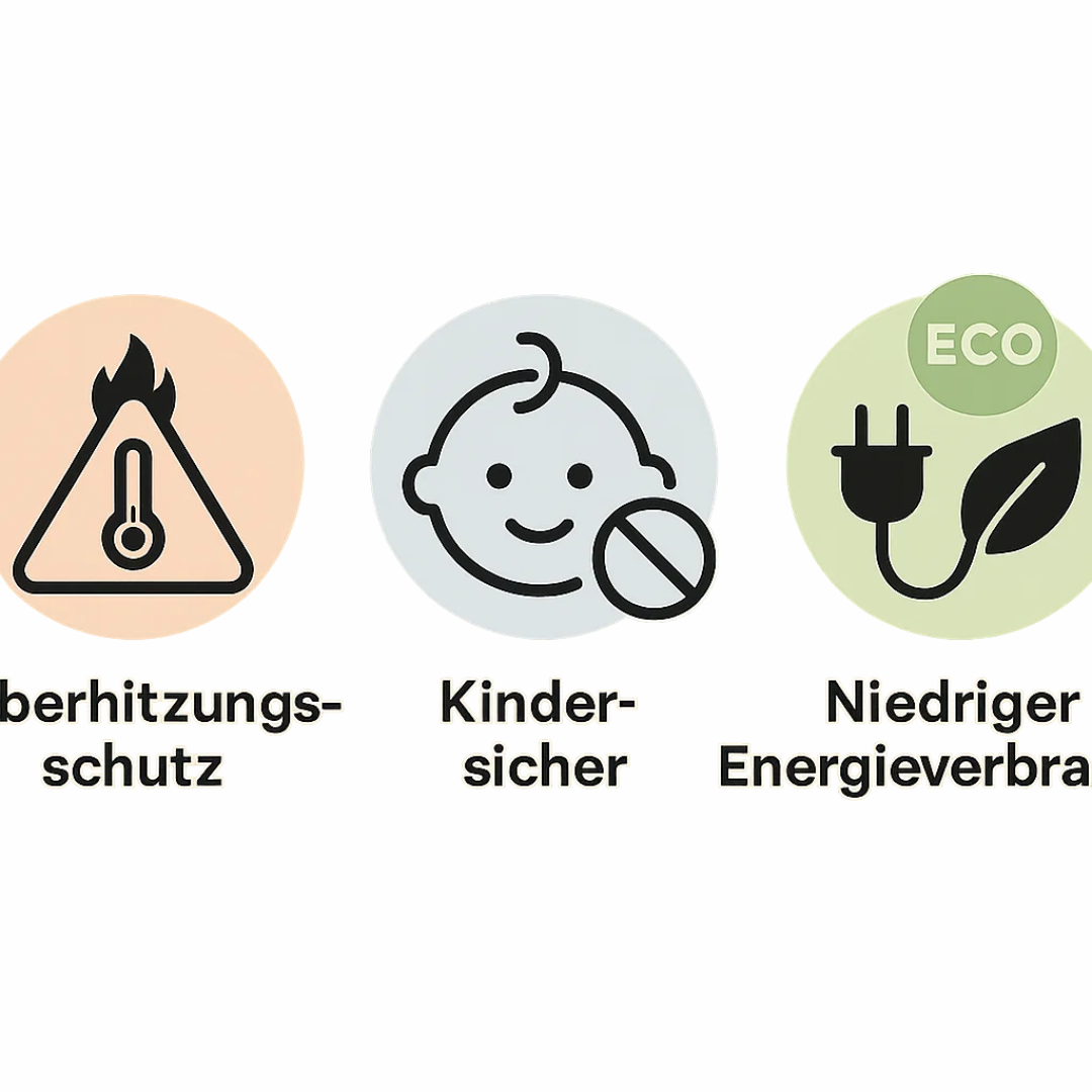 EcoHeat | Energiesparender Heizlüfter mit modernem Design