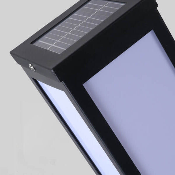 GlowPost | Moderne Solar-Rasen-Säulen-Außen-Wasserdichte Weglampe
