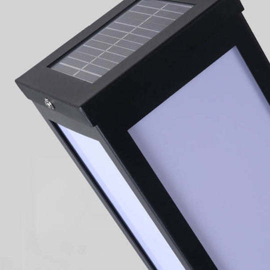 GlowPost | Moderne Solar-Rasen-Säulen-Außen-Wasserdichte Weglampe