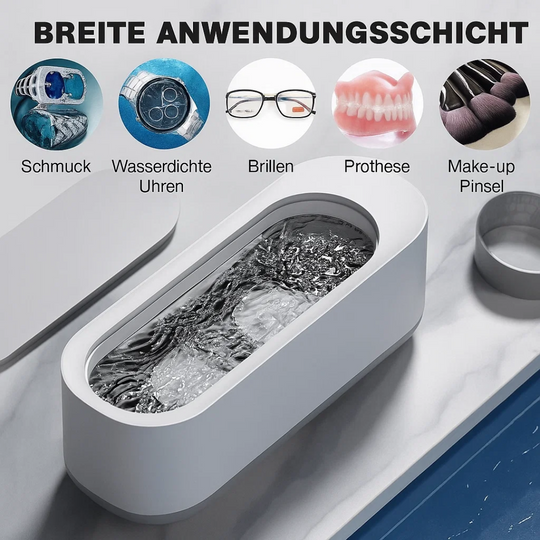 CleanSonic |  Ultraschallreinigungsgerät  für Brillen & Schmuck