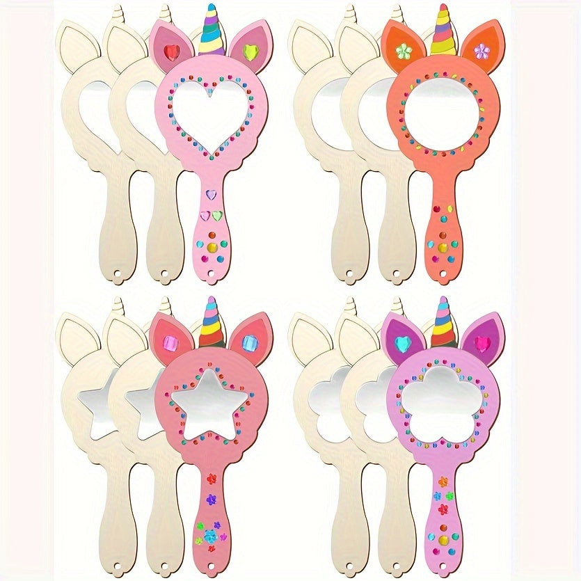 WhimsyReflections | DIY Einhornspiegel mit handgemachtem Design