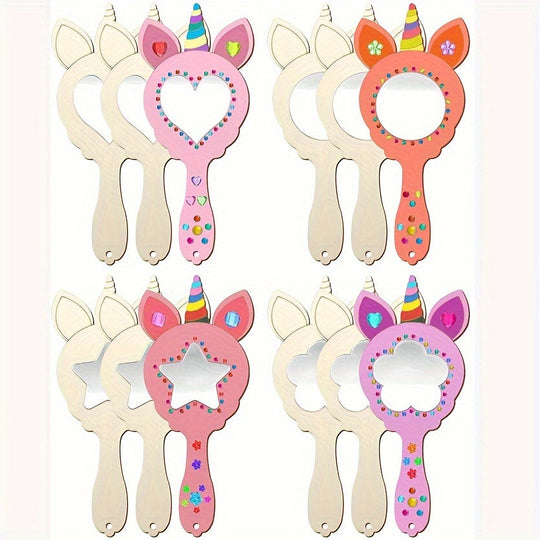 WhimsyReflections | DIY Einhornspiegel mit handgemachtem Design