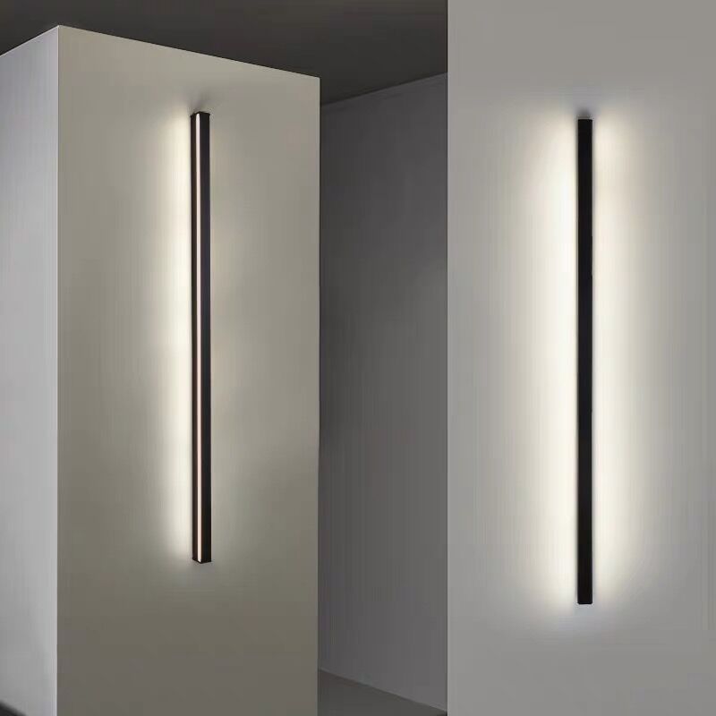 GlowLine | Minimalistische lineare wandleuchte led atmosphärische beleuchtung