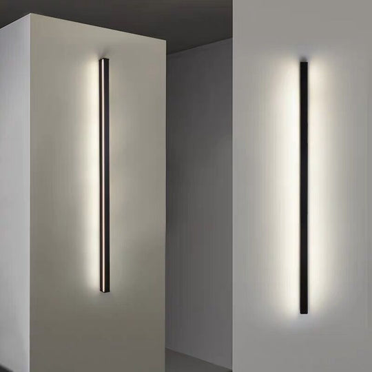 GlowLine | Minimalistische lineare wandleuchte led atmosphärische beleuchtung