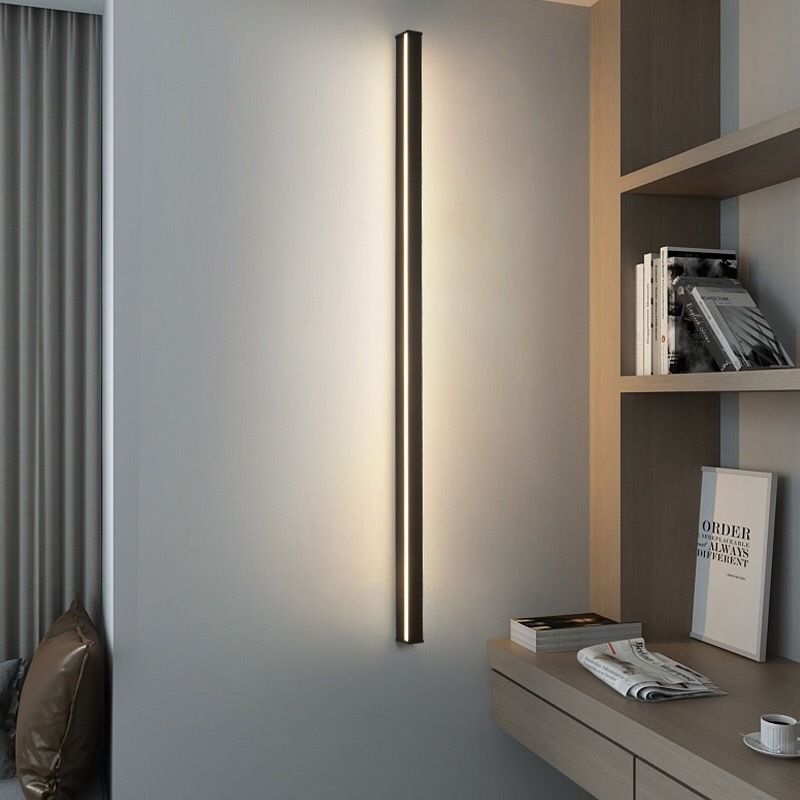 GlowLine | Minimalistische lineare wandleuchte led atmosphärische beleuchtung