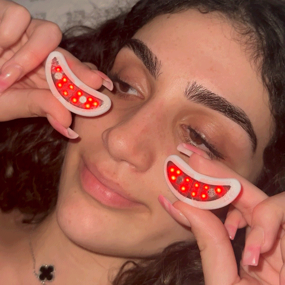 EyeSerene | Unteraugen-Rotlicht-Pads